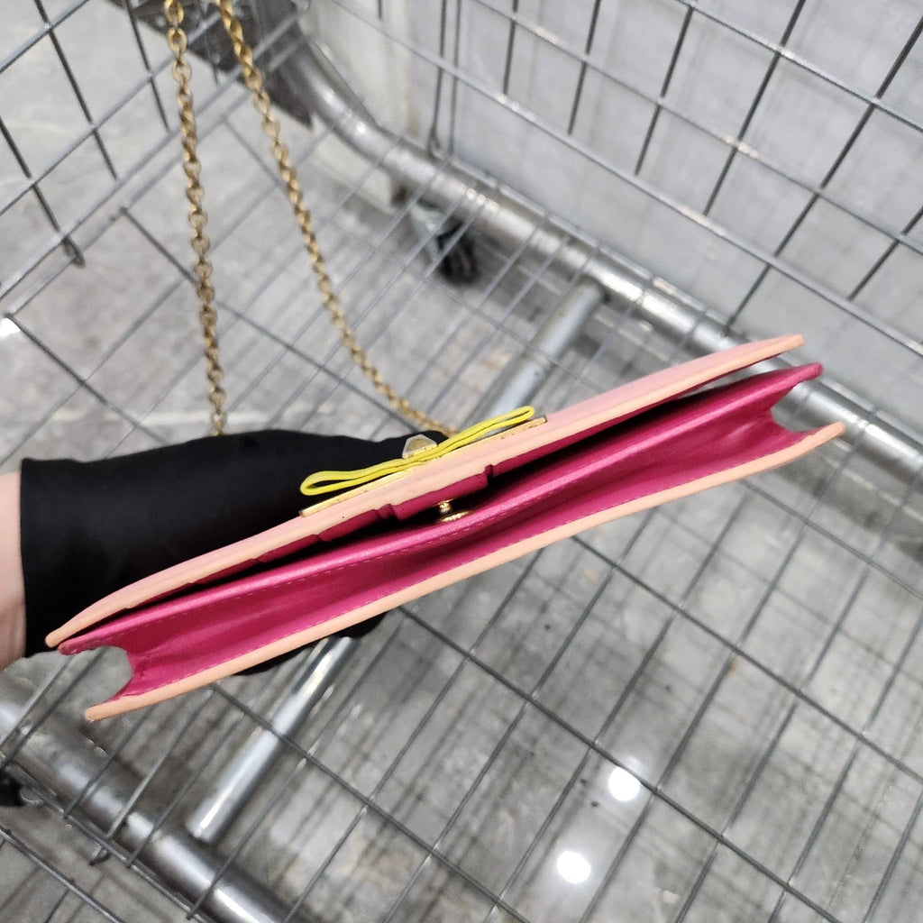 MCM Pink Bow WOC Shoulder Crossbody Bag For Women