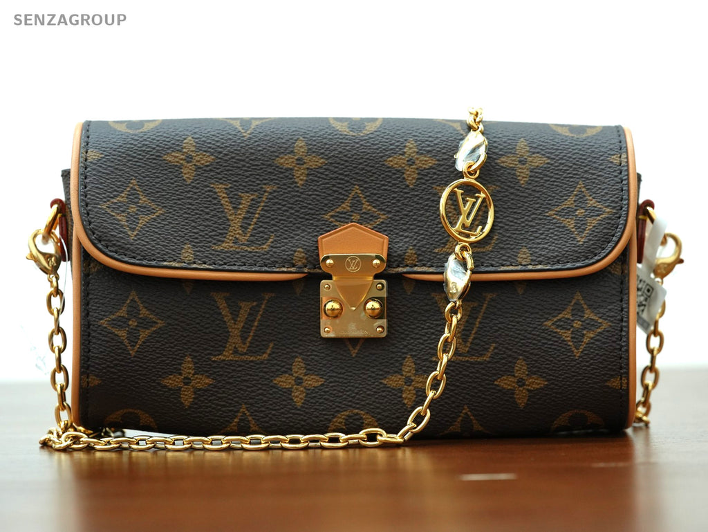 Louis Vuitton Pochette Camille M13566 Monogram Chain Shoulder bag Brown Women