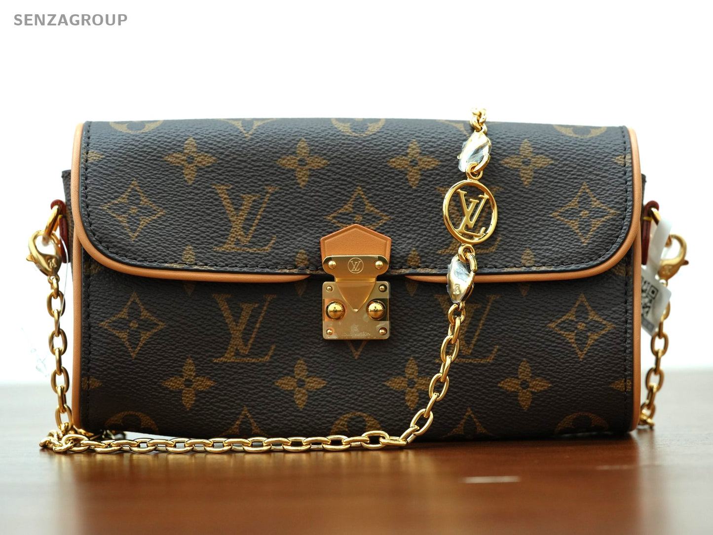 Louis Vuitton Pochette Camille M13566 Monogram Chain Shoulder bag Brown Women