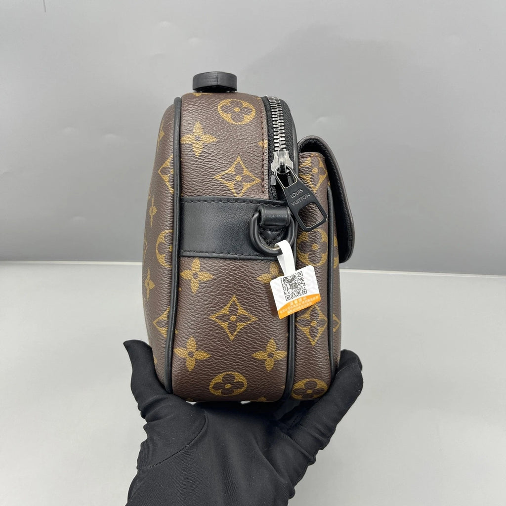 Louis Vuitton Canvas S-Lock Messenger Bag For Women