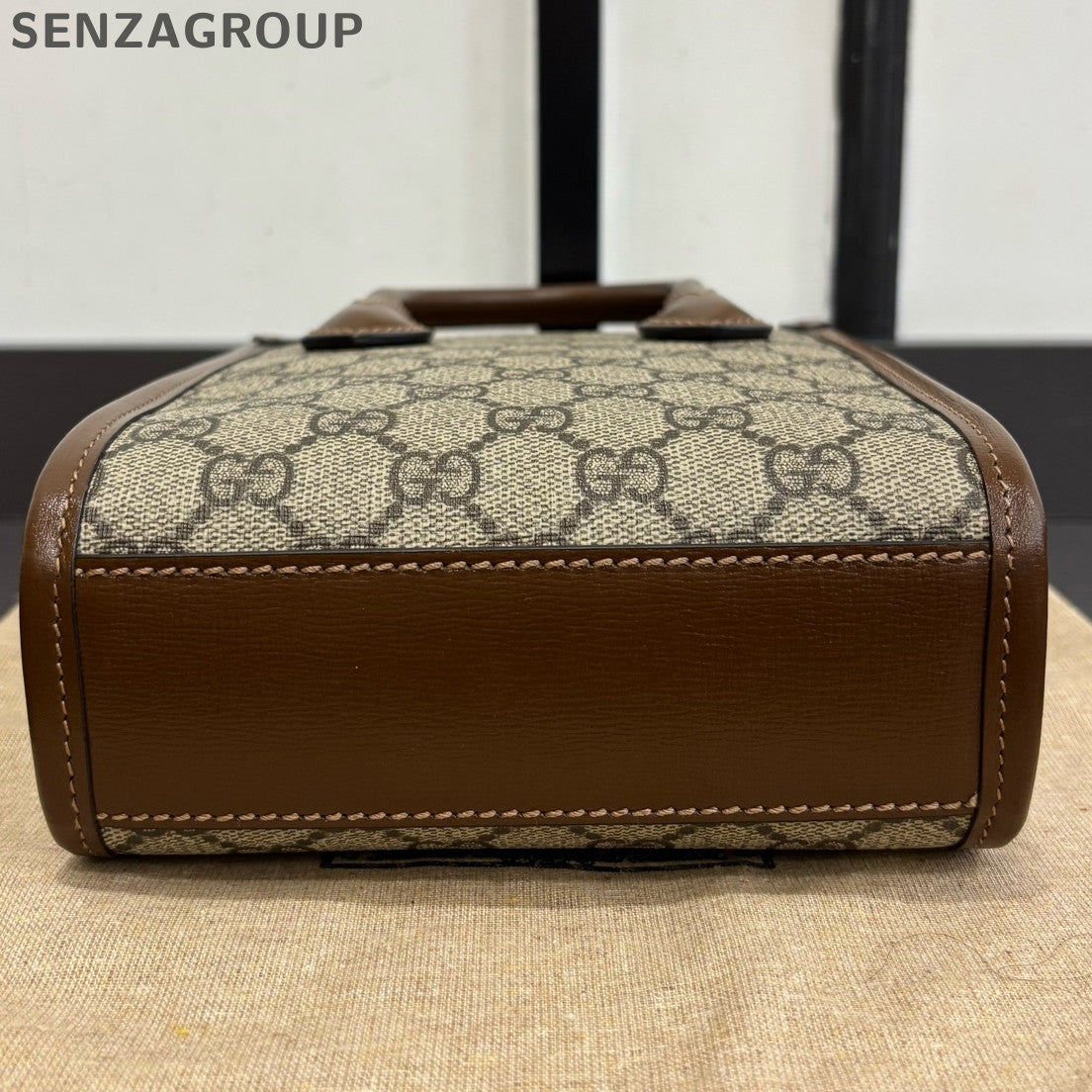 Gucci Retro Mini Tote Bag Brown Classic Women's Shoulder Crossbody Bag