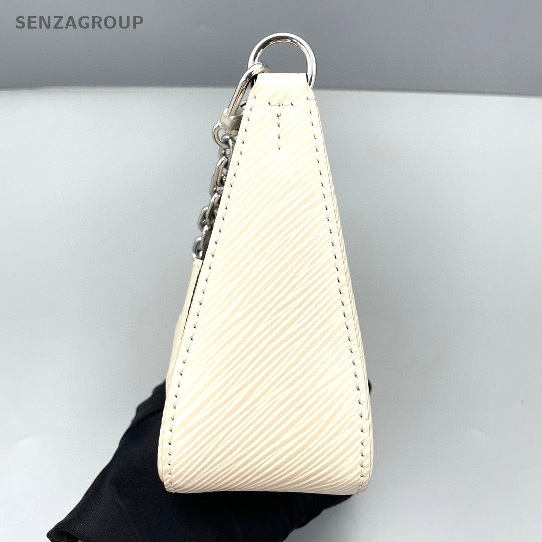 Louis Vuitton Marelle PM Cream White 2WAY Shoulder bag Women