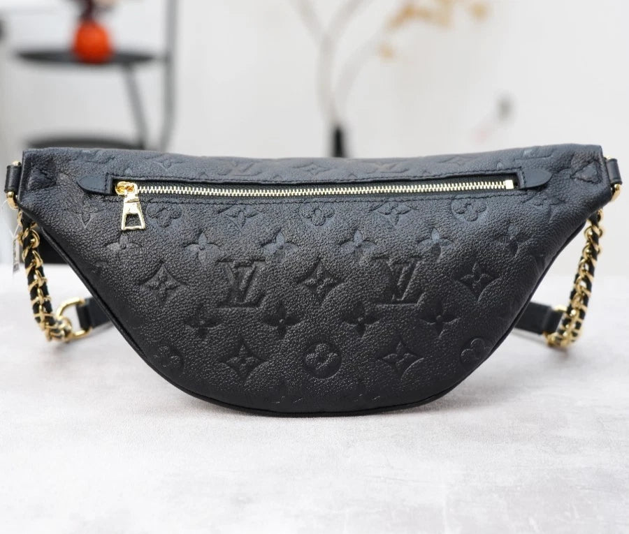 Louis Vuitton High Rise PM Bumbag Monogram Empreinte Black Excellent