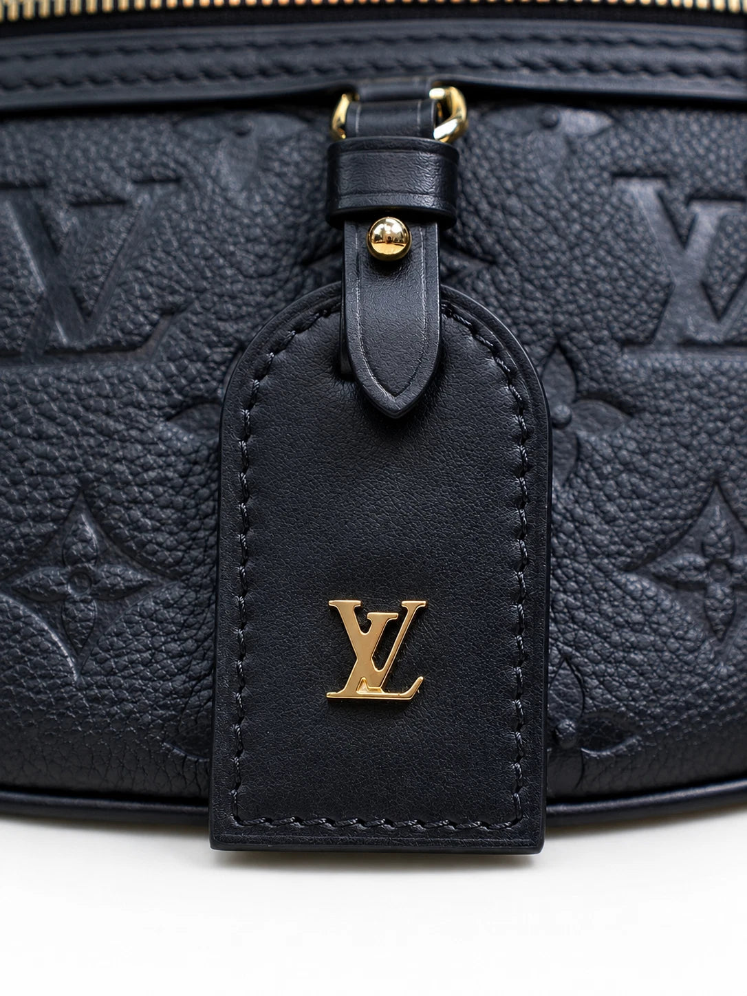Louis Vuitton High Rise PM Bumbag Monogram Empreinte Black Excellent