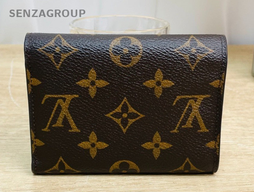Louis Vuitton Monogram Short wallet Brown