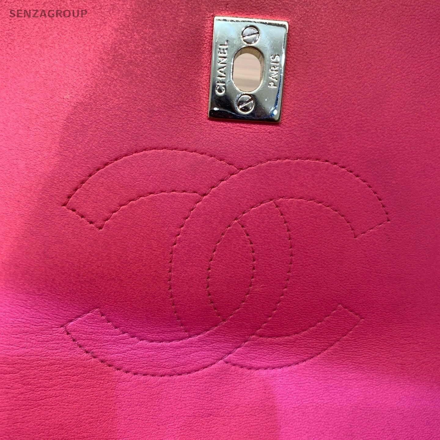 Chanel 22 Chain Shoulder Bag Crossbody Pink Gold Used Women Classic Designer