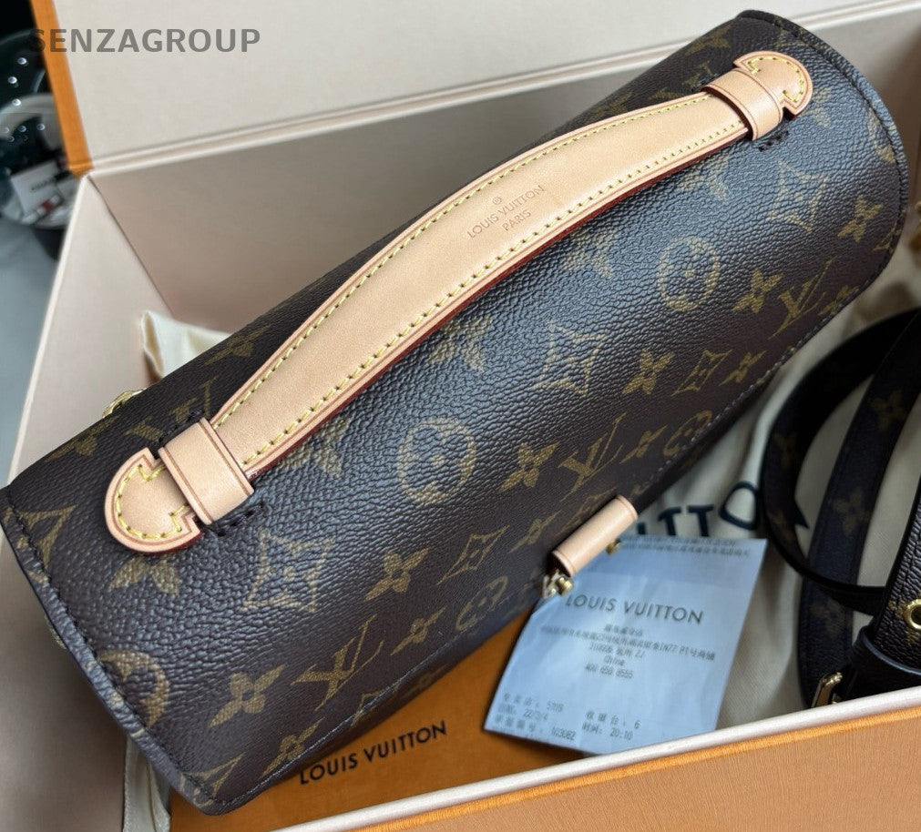 Louis Vuitton Monogram POCHETTE MÉTIS Shoulder bag Canvas Alomost brand NEW