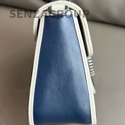 Gucci Marmont Shoulder Bag Blue Silver Classic Women's Handbag