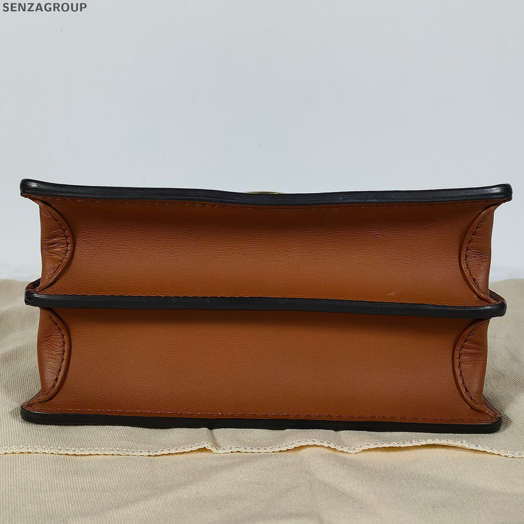 Louis Vuitton Dauphine MM Monogram Shoulder Bag Brown Women's Classic