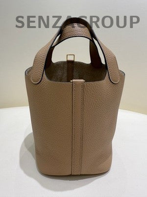 Hermès Picotin 18 Brown Gold Women's Classic Handbag