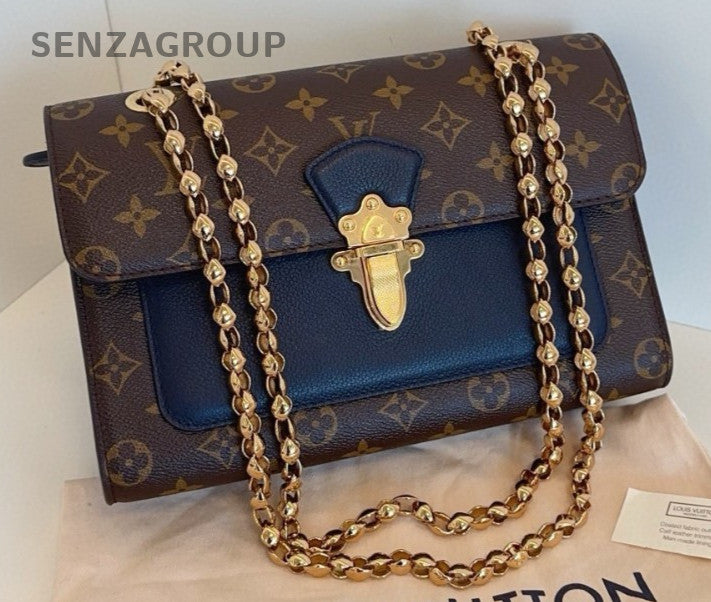 Louis Vuitton Victoire Monogram Chain Strap Shoulder bag Crossbody Women
