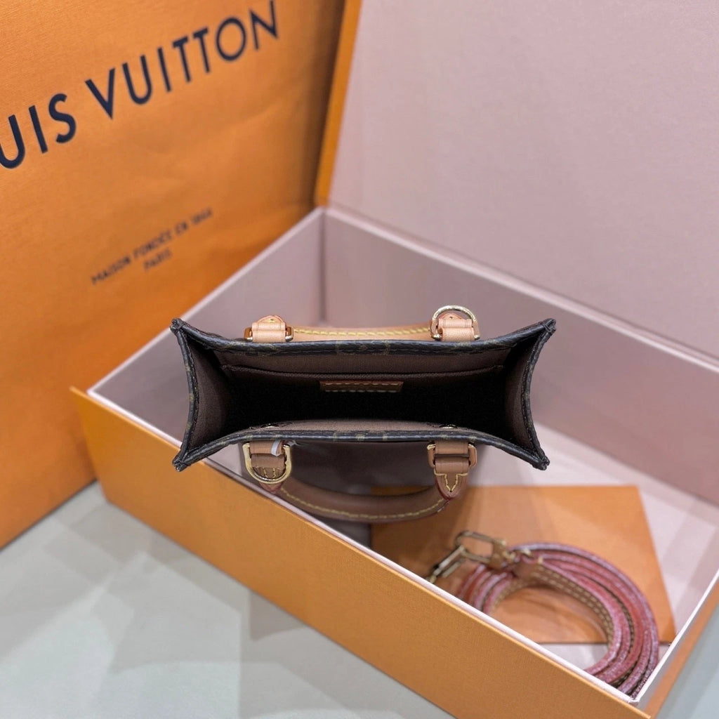 Louis Vuitton Canvas Mini Tote Bag For Women