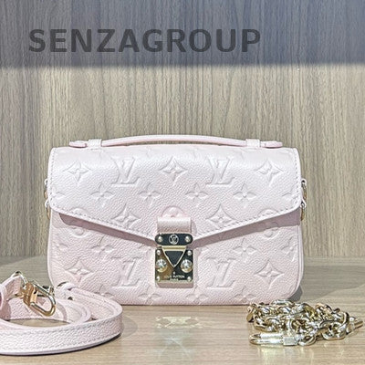 Louis Vuitton Monogram Empreinte East West Pochette Metis Shoulder Bag Women