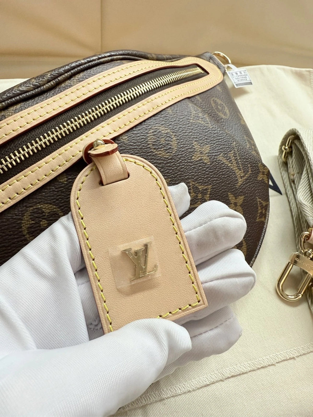 Louis Vuitton Monogram Chest Waist Bag For Women