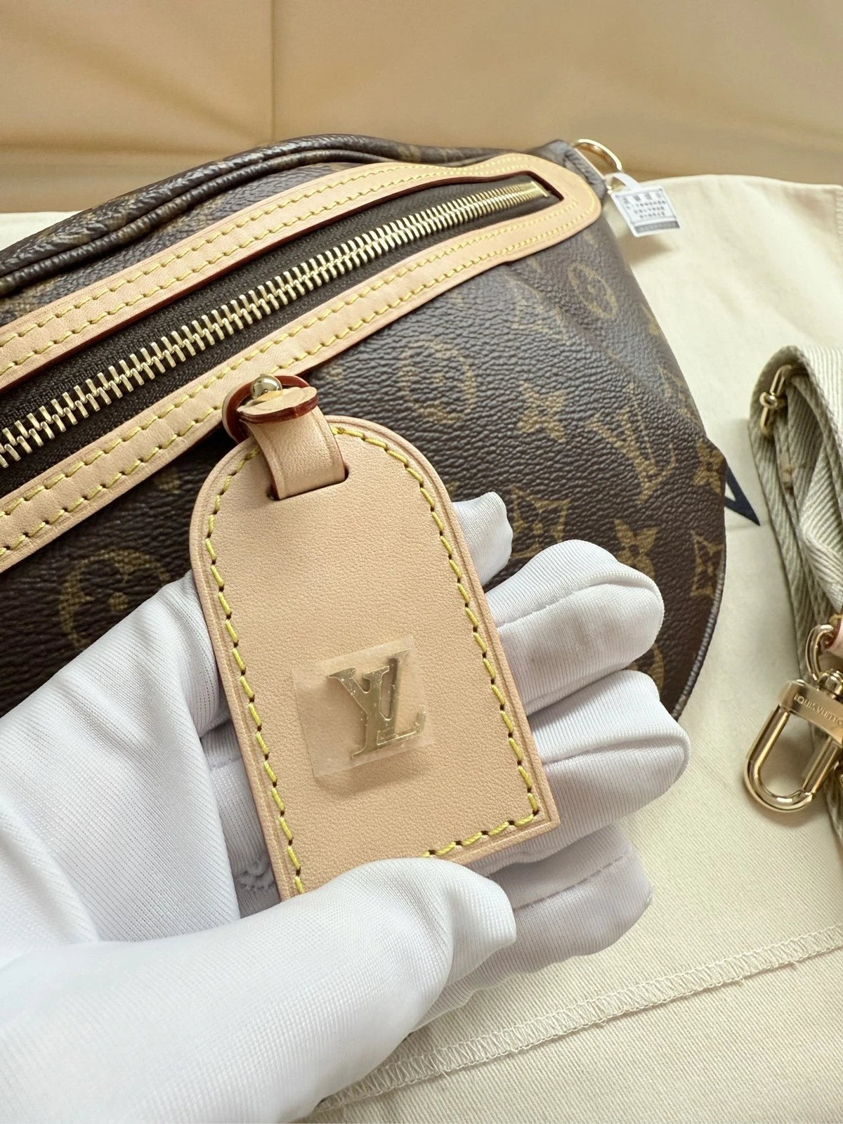 Louis Vuitton Monogram Chest Waist Bag For Women