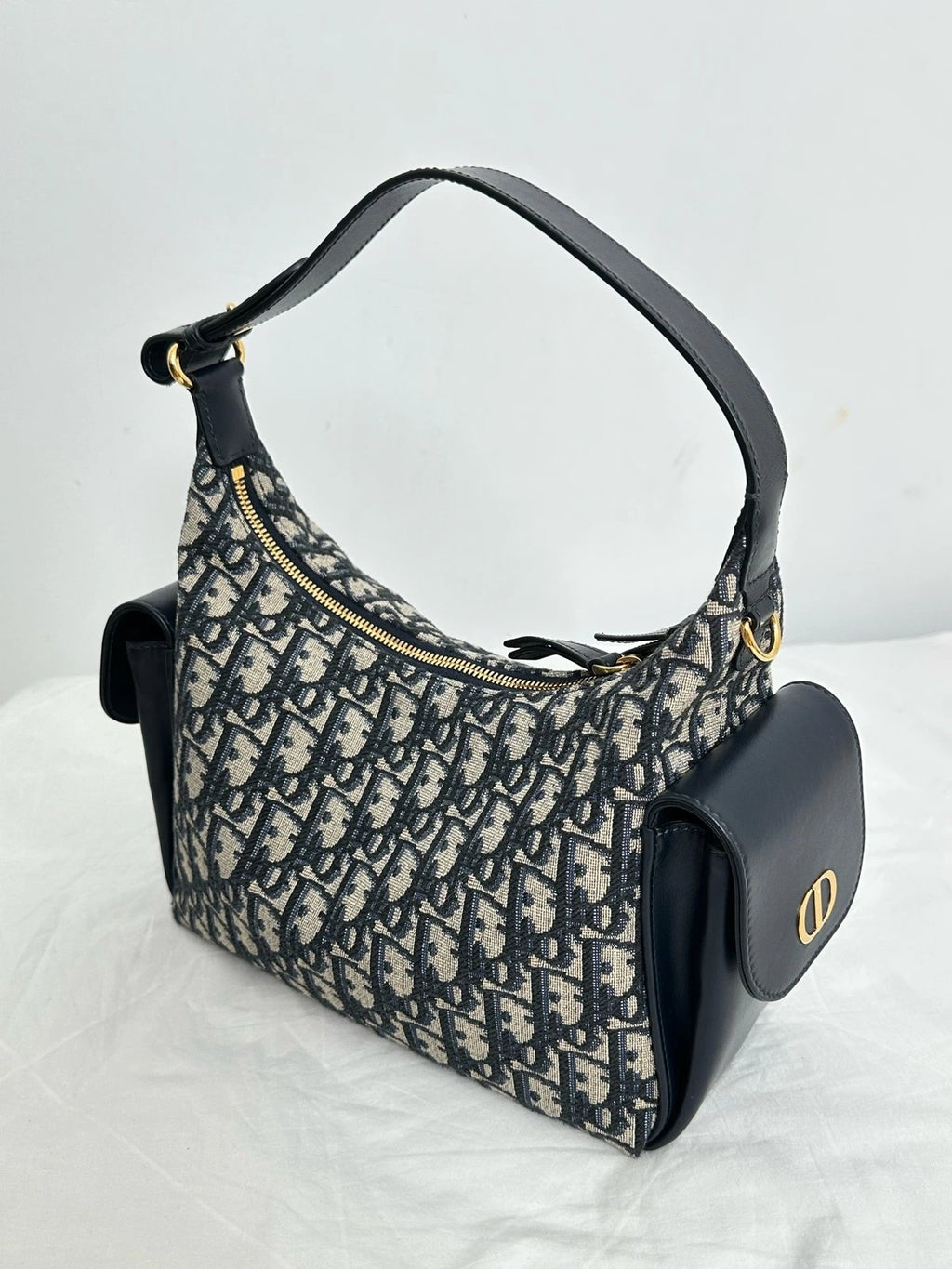 Dior D-Dream Oblique Monogram Canvas Lunch Box Bag For Women