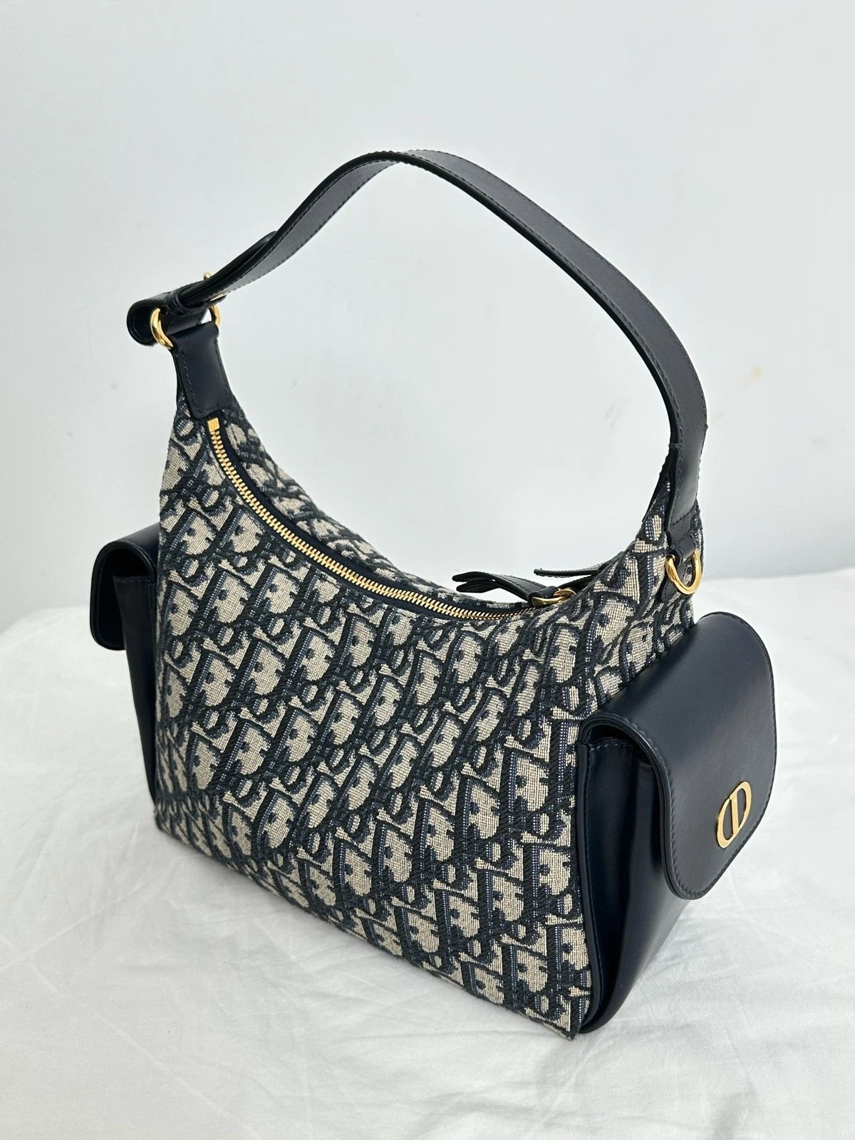 Dior D-Dream Oblique Monogram Canvas Lunch Box Bag For Women
