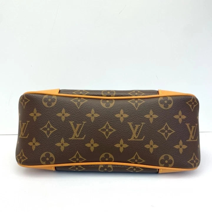 Louis Vuitton Boulogne Canvas Shoulder Bag Crossbody Excellent