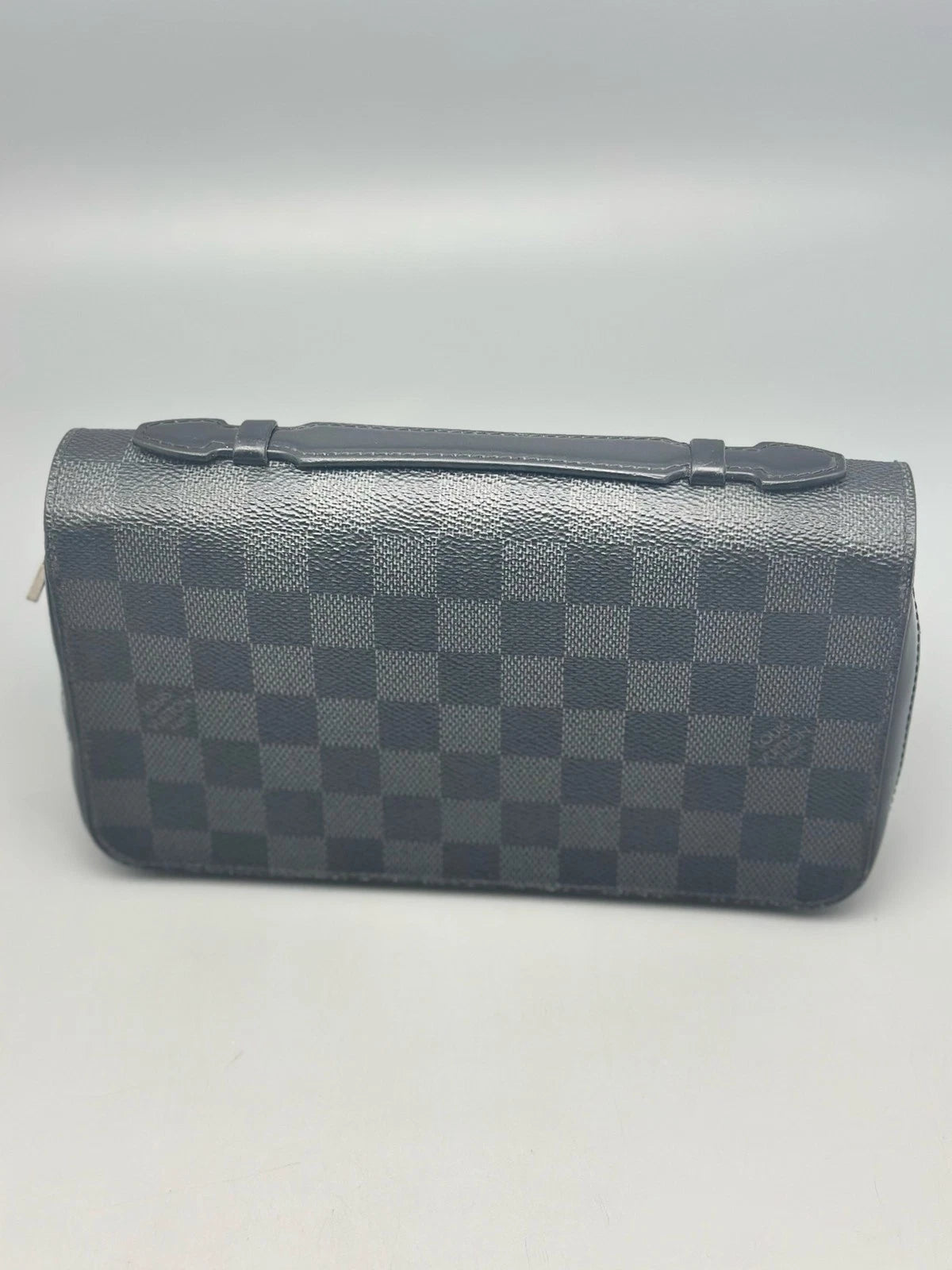 Louis Vuitton Canvas Damier Clutch Wallet Women Classic
