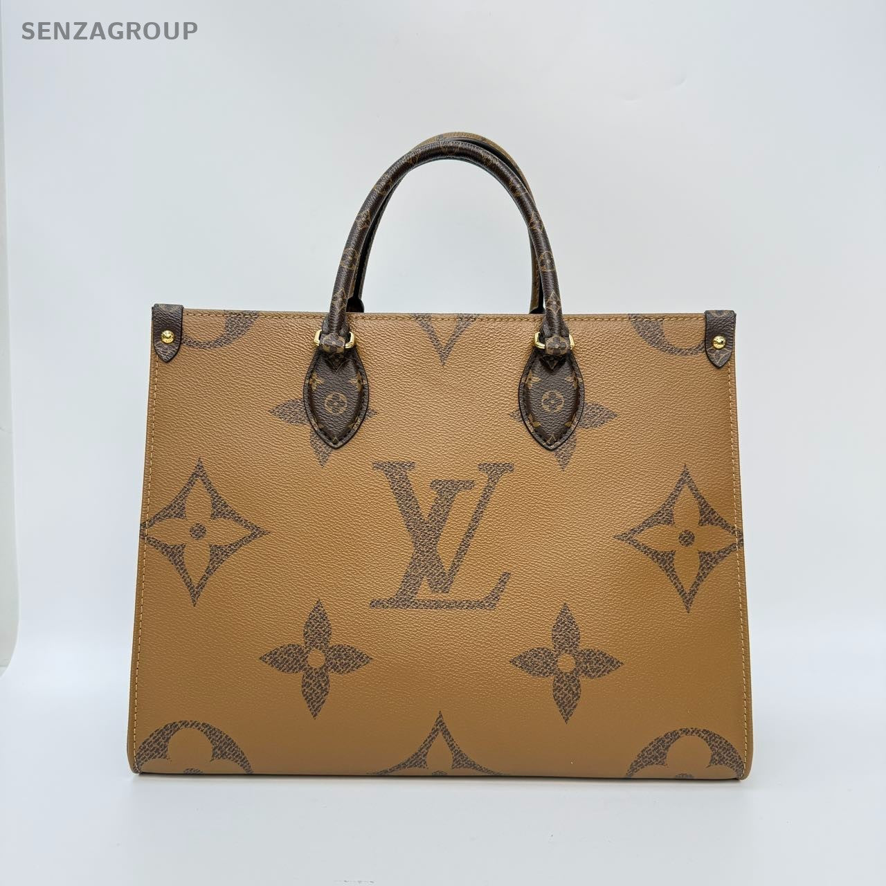 SJ0001 Louis Vuitton OnTheGo MM Monogram Canvas Tote Bag for Women