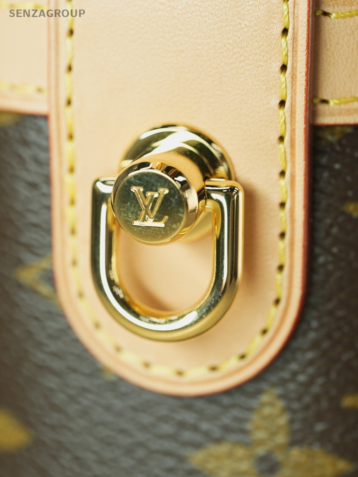 Louis Vuitton Monogram Duffle bag Crossbody M43587 CHIP VERSION