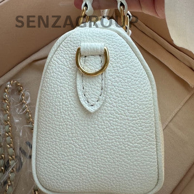 Louis Vuitton Speedy Nano White Green Crossbody Bag Women Fashion