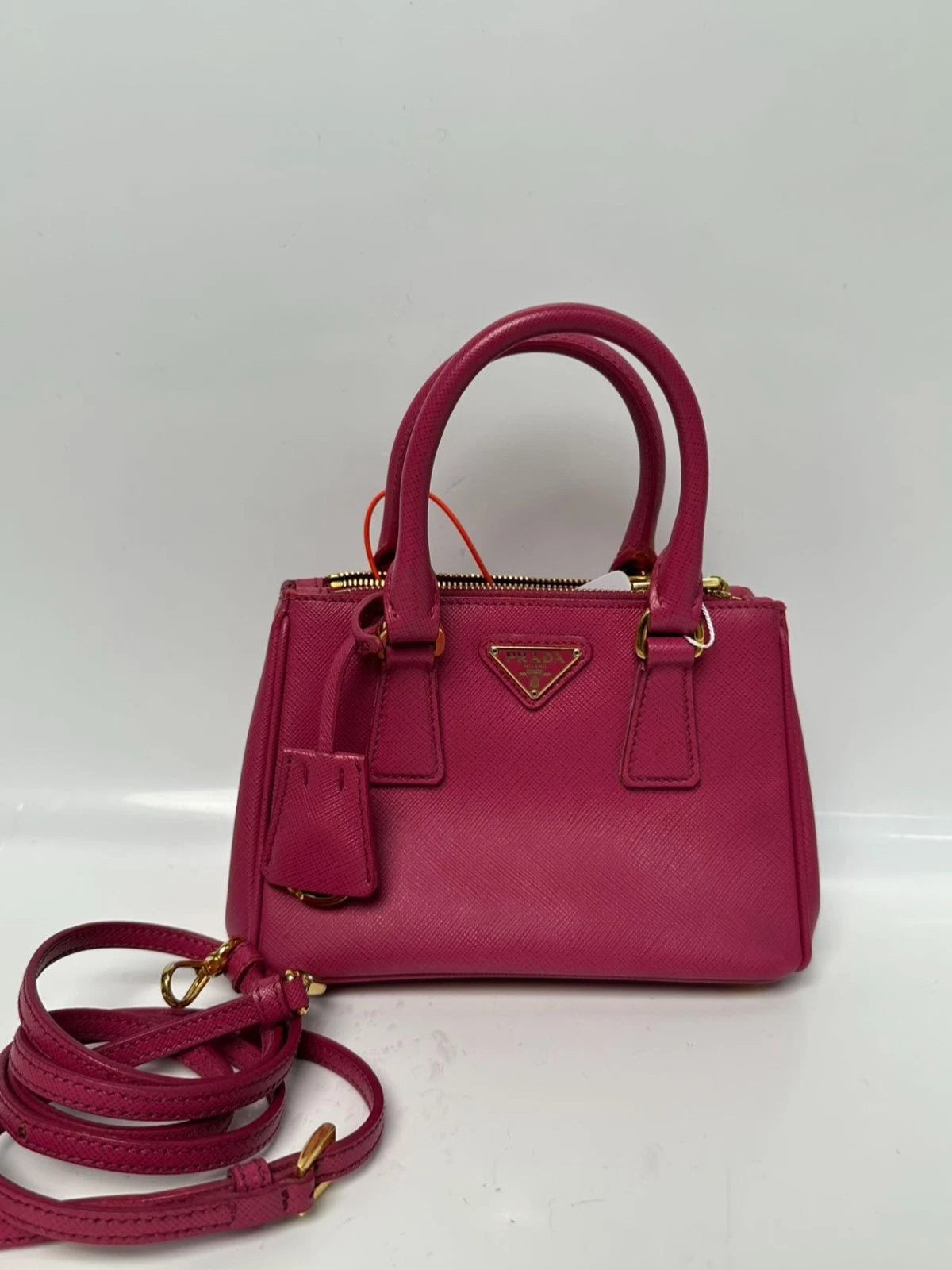 SJ0001 DL00055 RED Galleria TOTE BAG Z