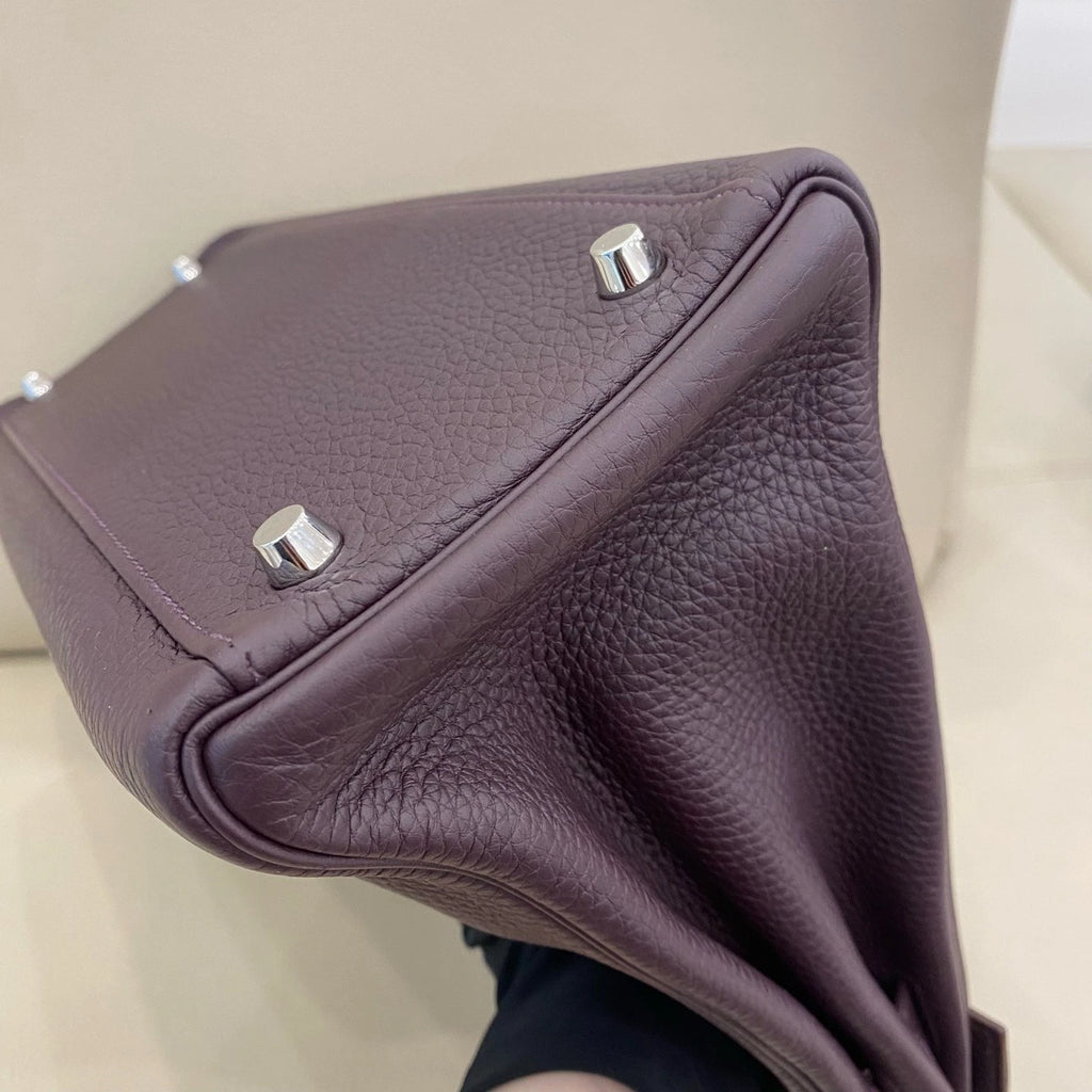 Hermes Kelly32 Purple Togo Leather Handbag For Women