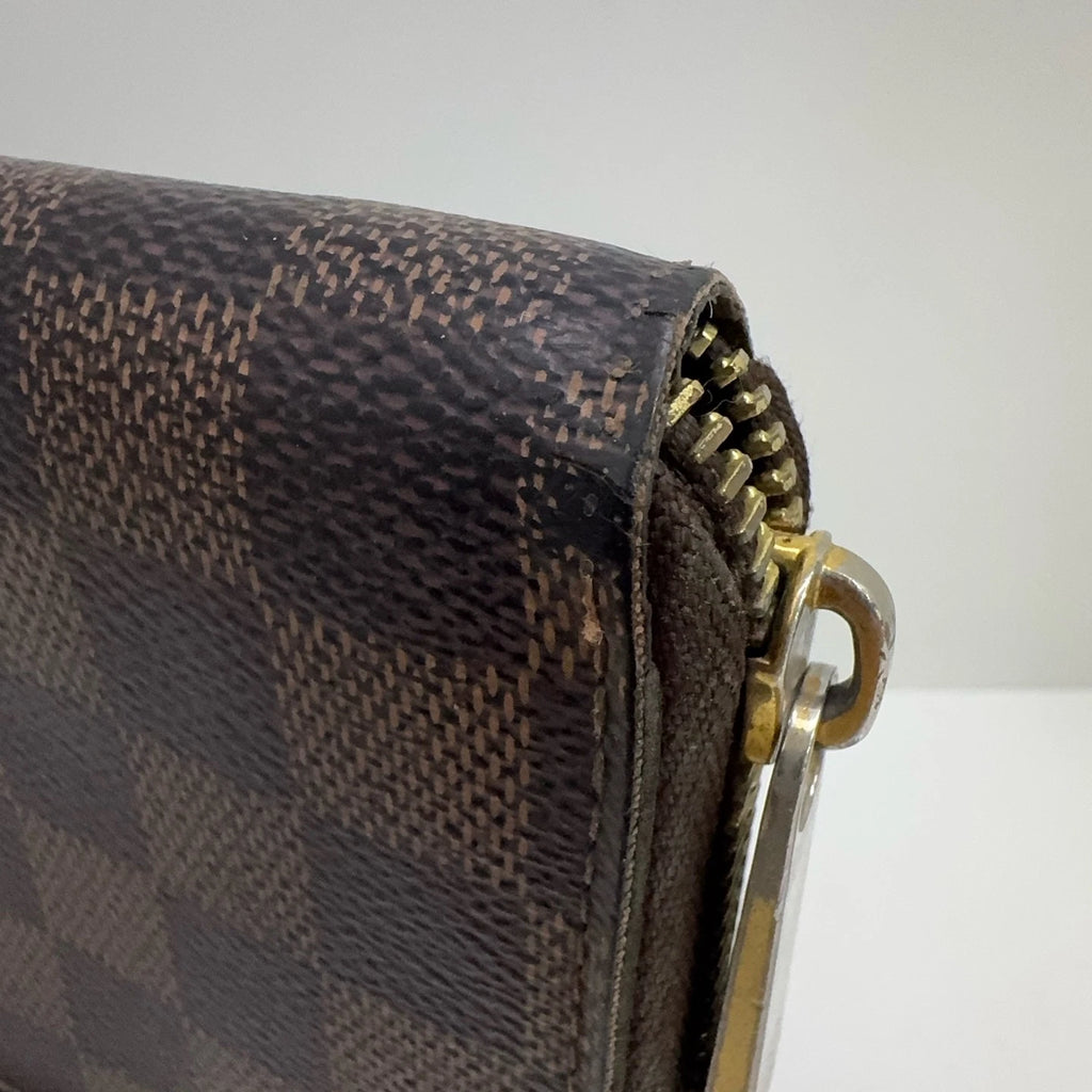 Authentic Louis Vuitton Damier Canvas Wallet For Women