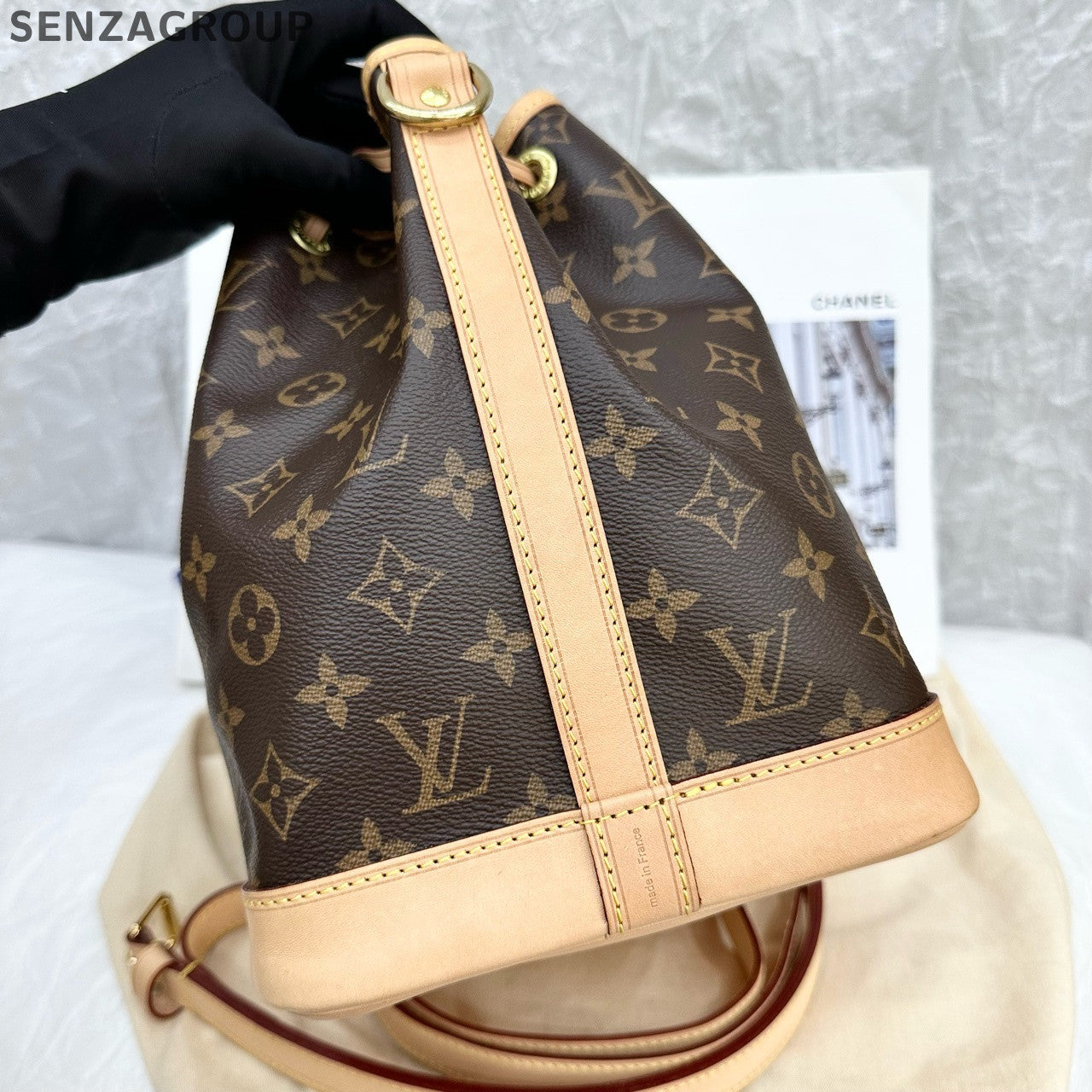 Louis Vuitton Noe Monogram Bucket Bag Medium Shoulder Crossbody Classic Women