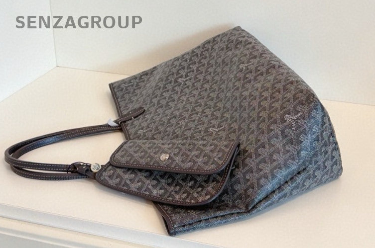 Goyard Saint Louis Tote MM Monogram Shoulder bag withe Pouch Women Classic