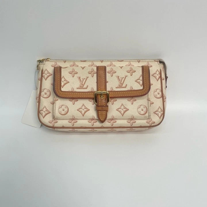 Louis Vuitton Monogram Dune Baguette Shoulder Bag For Women