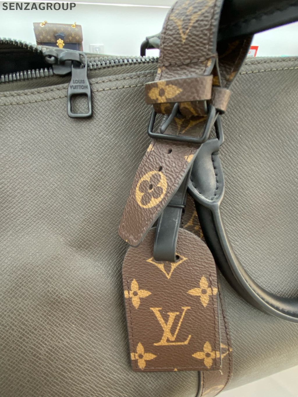 Louis Vuitton Brown Keepall 50 Travel Bag - Unisex Hand Carry & Shoulder Strap