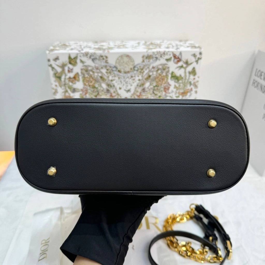 New Dior Medium C'est Tweed Bucket Bag For Women