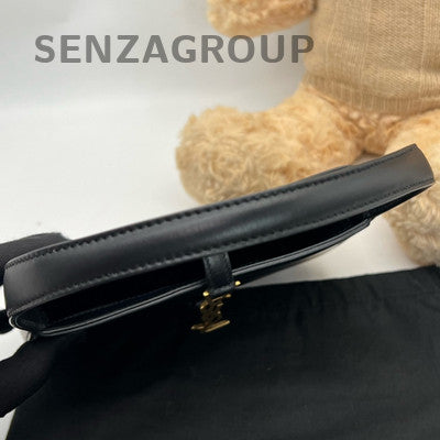 Saint Laurent Mini Black Gold Shoulder Bag Classic Women's Fashion