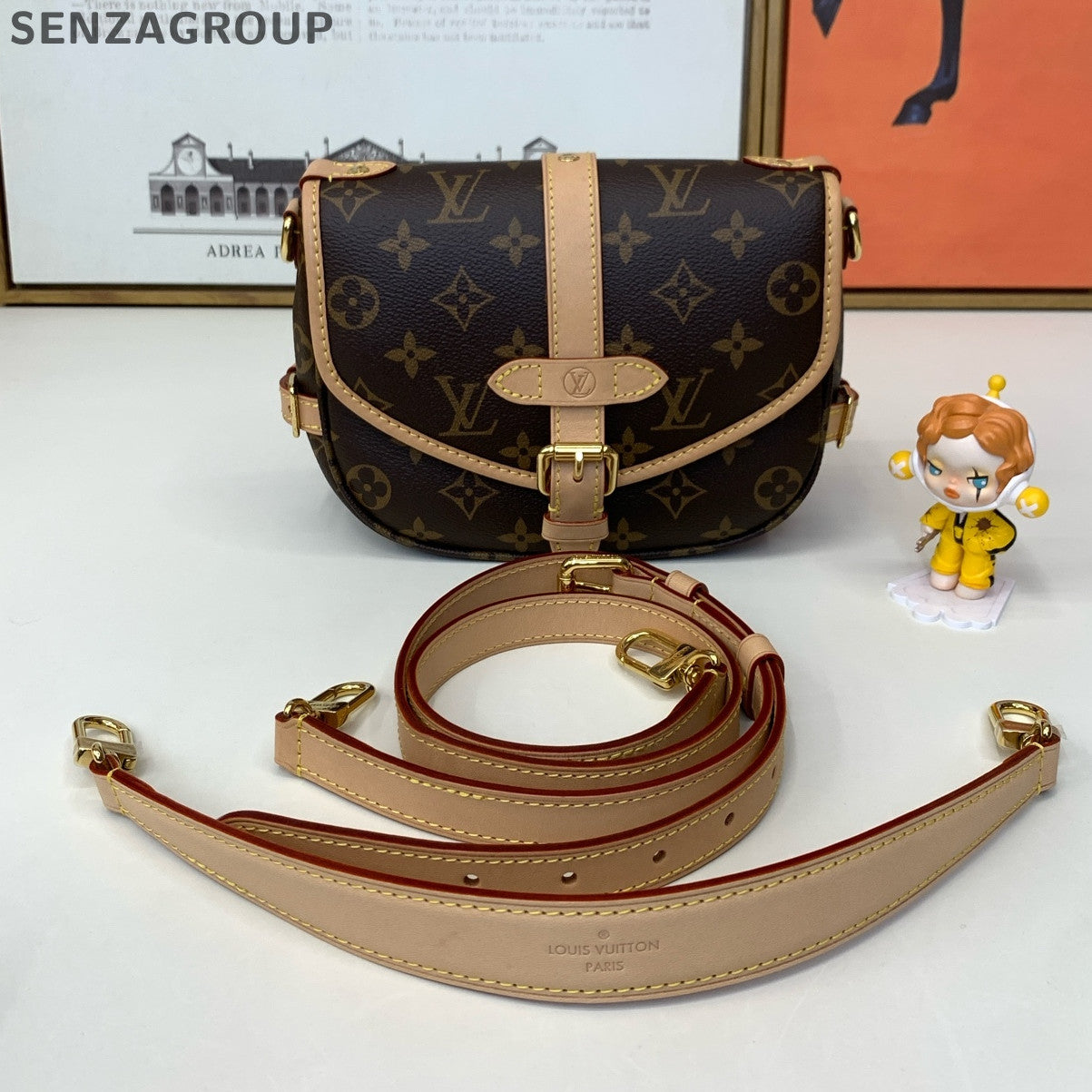 Louis Vuitton Saumur BB Monogram Handbag - Classic Women's Shoulder Bag