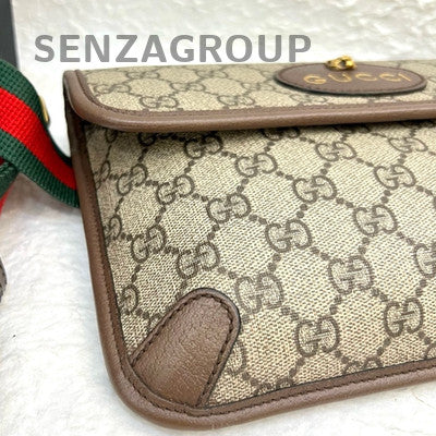 Gucci Tiger Print Waist Bag Unisex Classic Crossbody Shoulder Bag