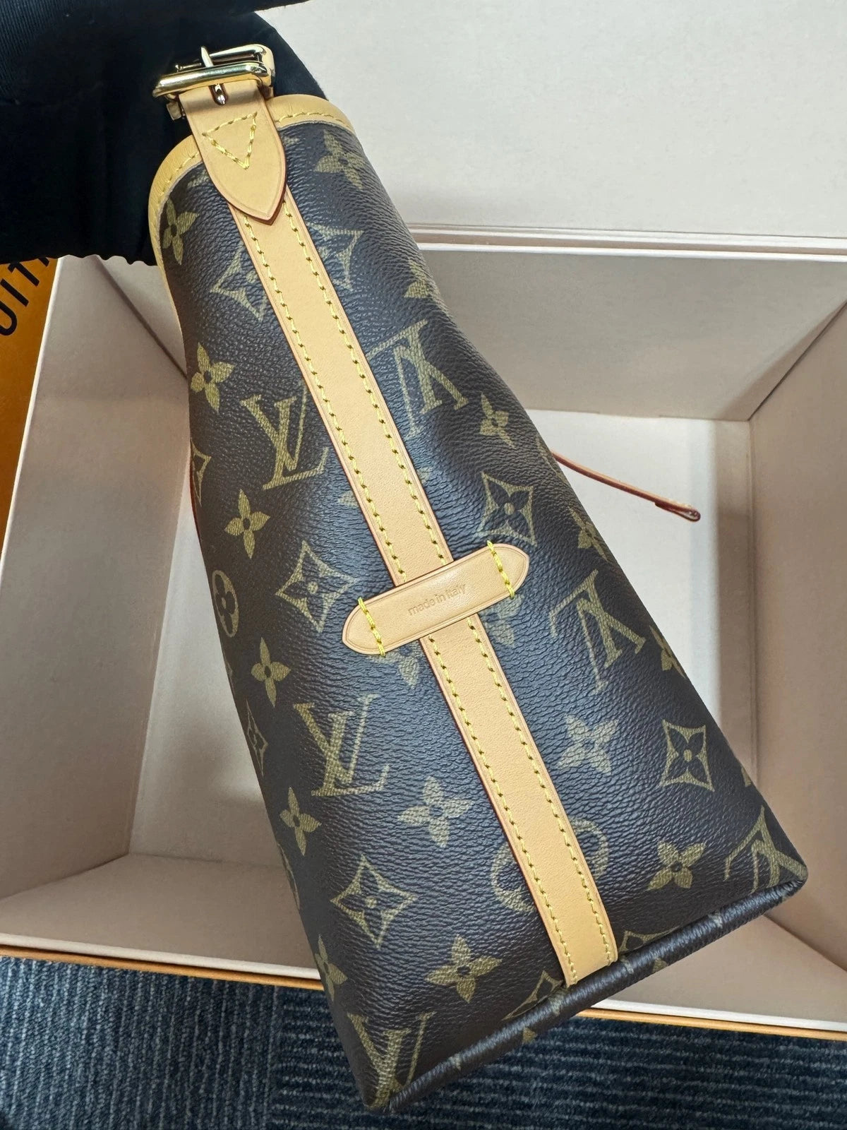 Louis Vuitton Monogram Canvas Carryall Small Tote Bag For Women