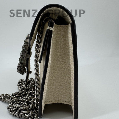 Gucci Dionysus Mini Chain Shoulder Bag Silver Classic Women's