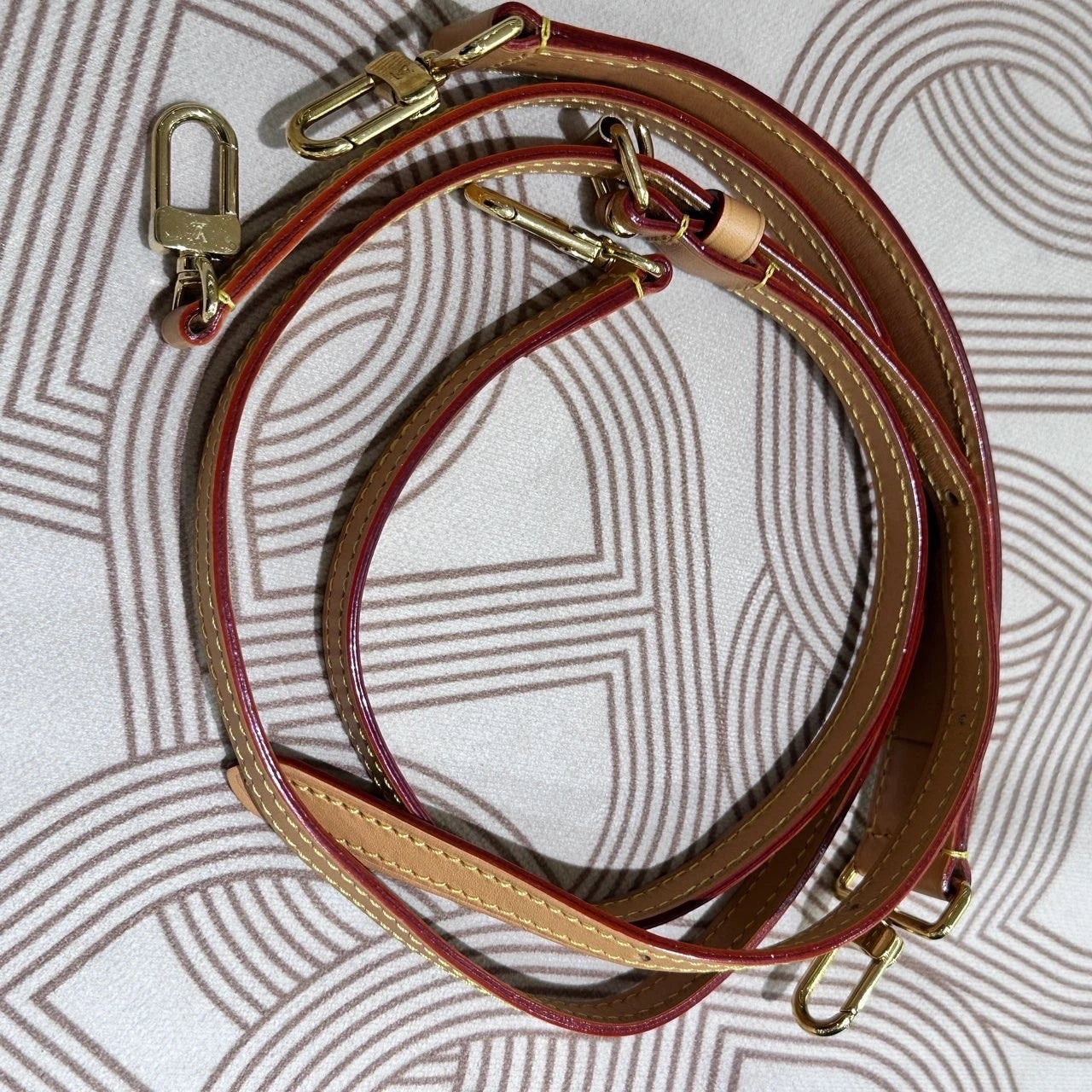 Louis Vuitton Nano Side Trunk Canvas Shoulder Crossbody Women