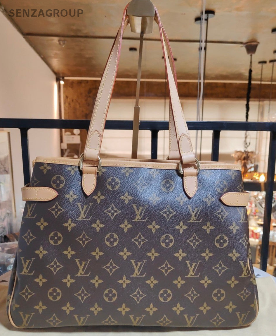 Louis Vuitton GM Monogram Pumpkin Armpit Shoulder Bag Brown Women