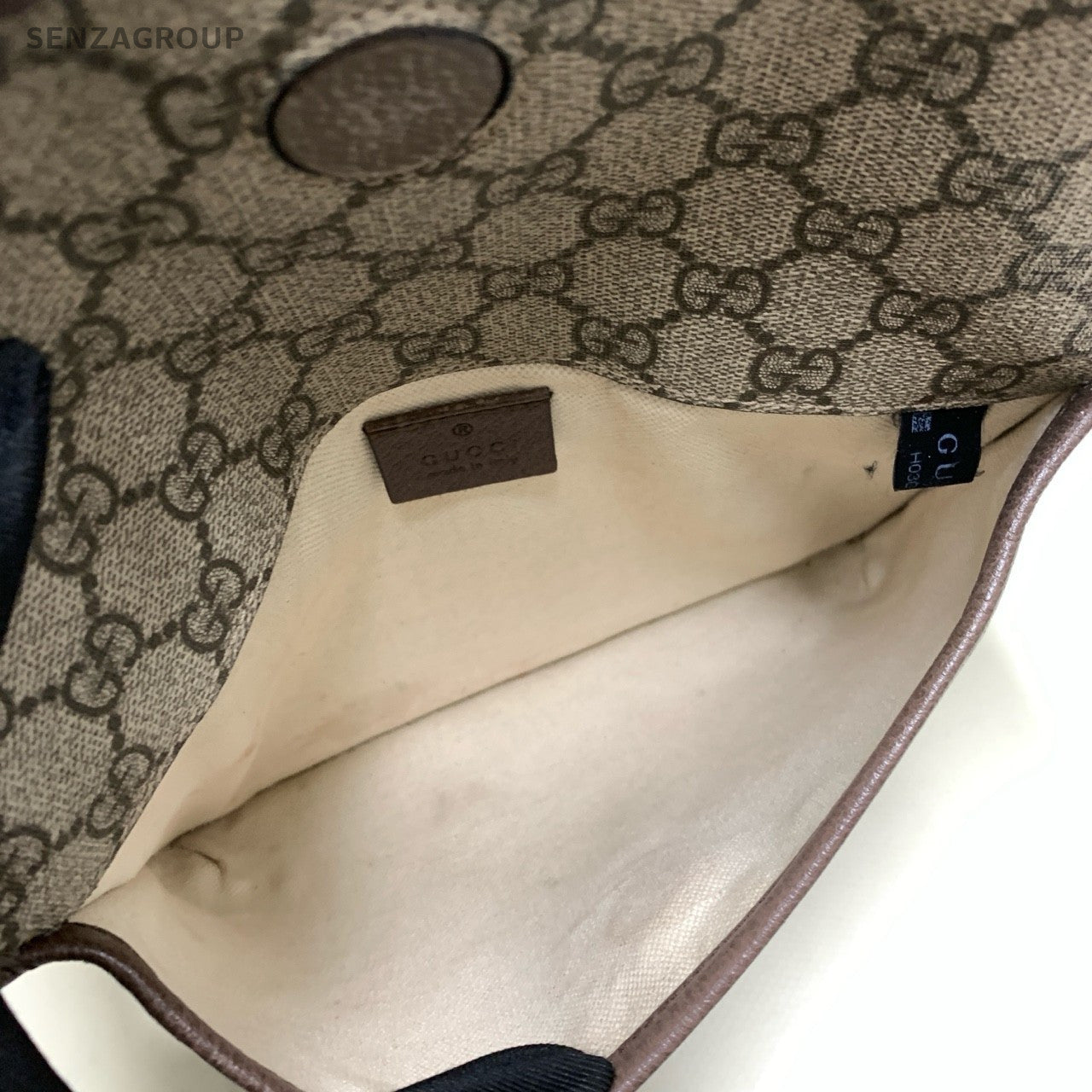 GUCCI GG Monogram Belt bag Classic Tiger Logo Shoulder bag