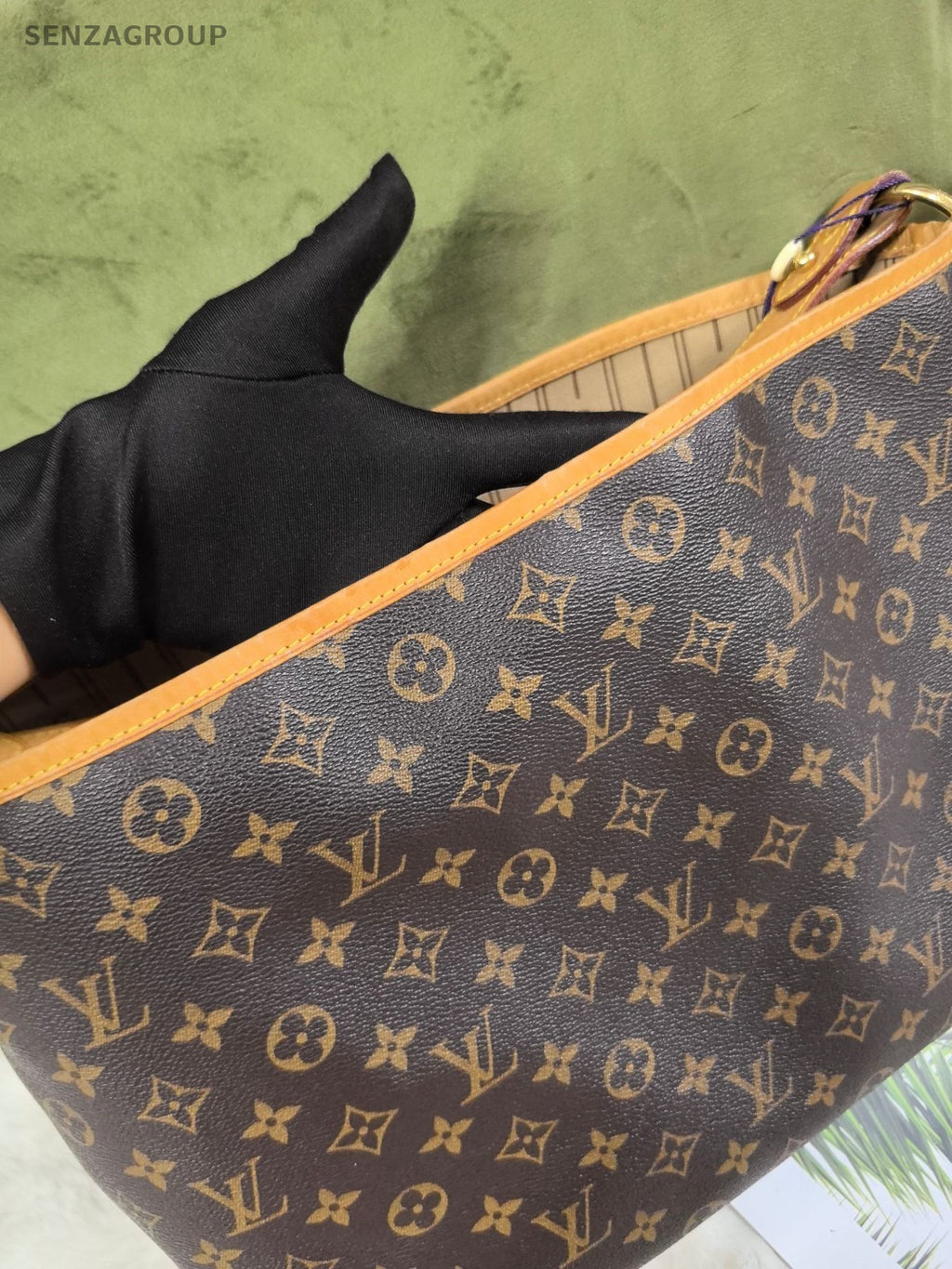 Louis Vuitton Delightful PM Top Handle Shoulder bag Monogram Women Classic Brown