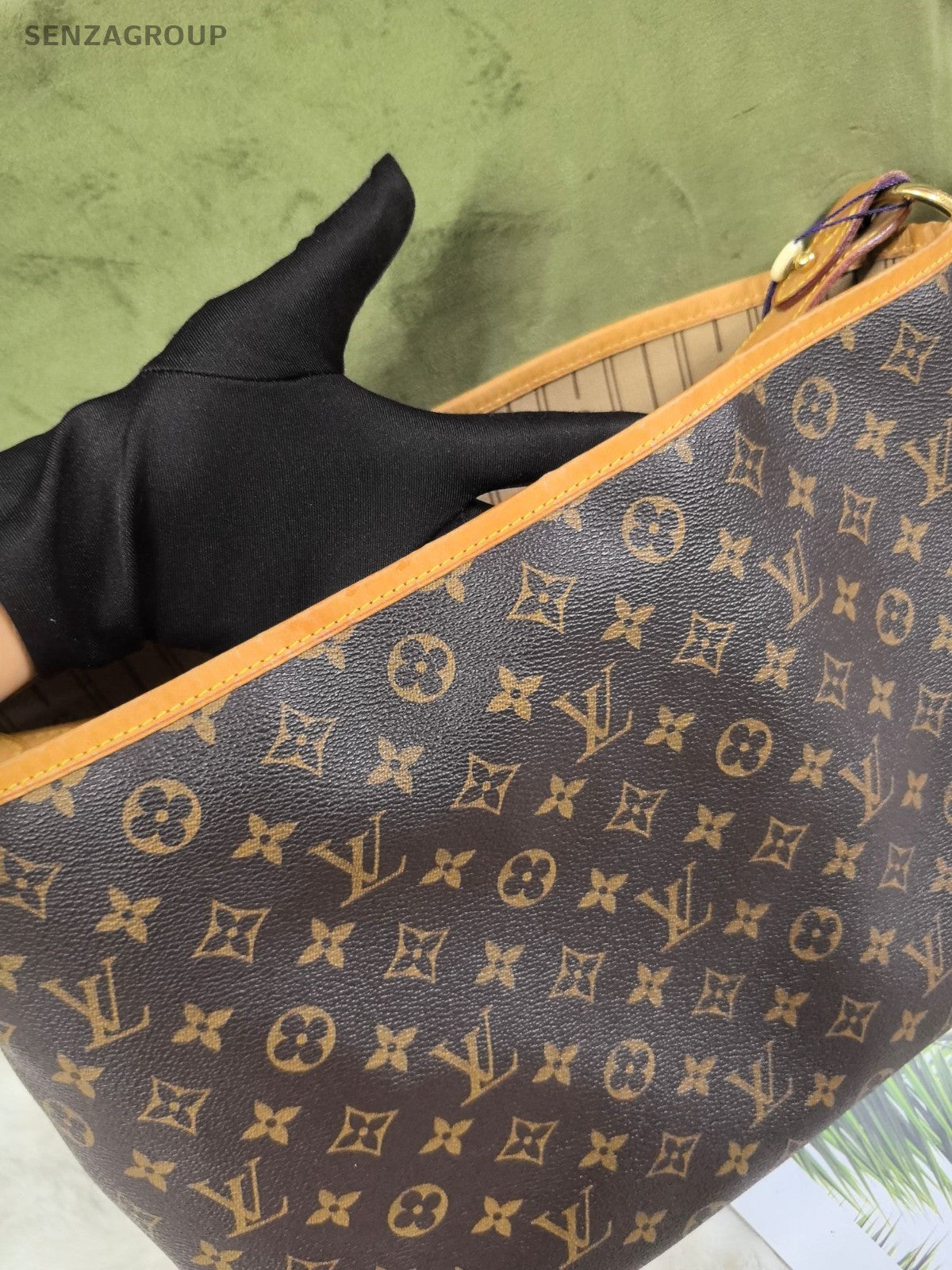 Louis Vuitton Delightful PM Top Handle Shoulder bag Monogram Women Classic Brown