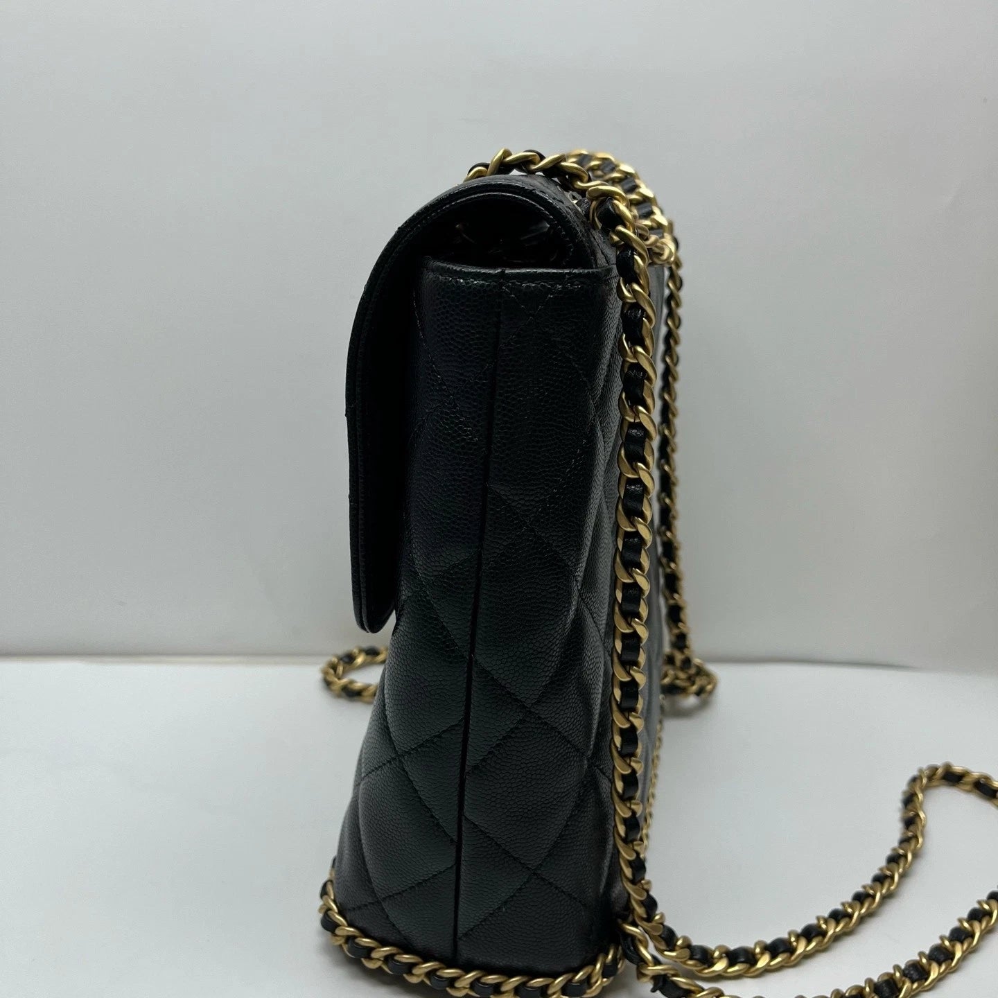 CHANEL Black Leather Backpack For Women