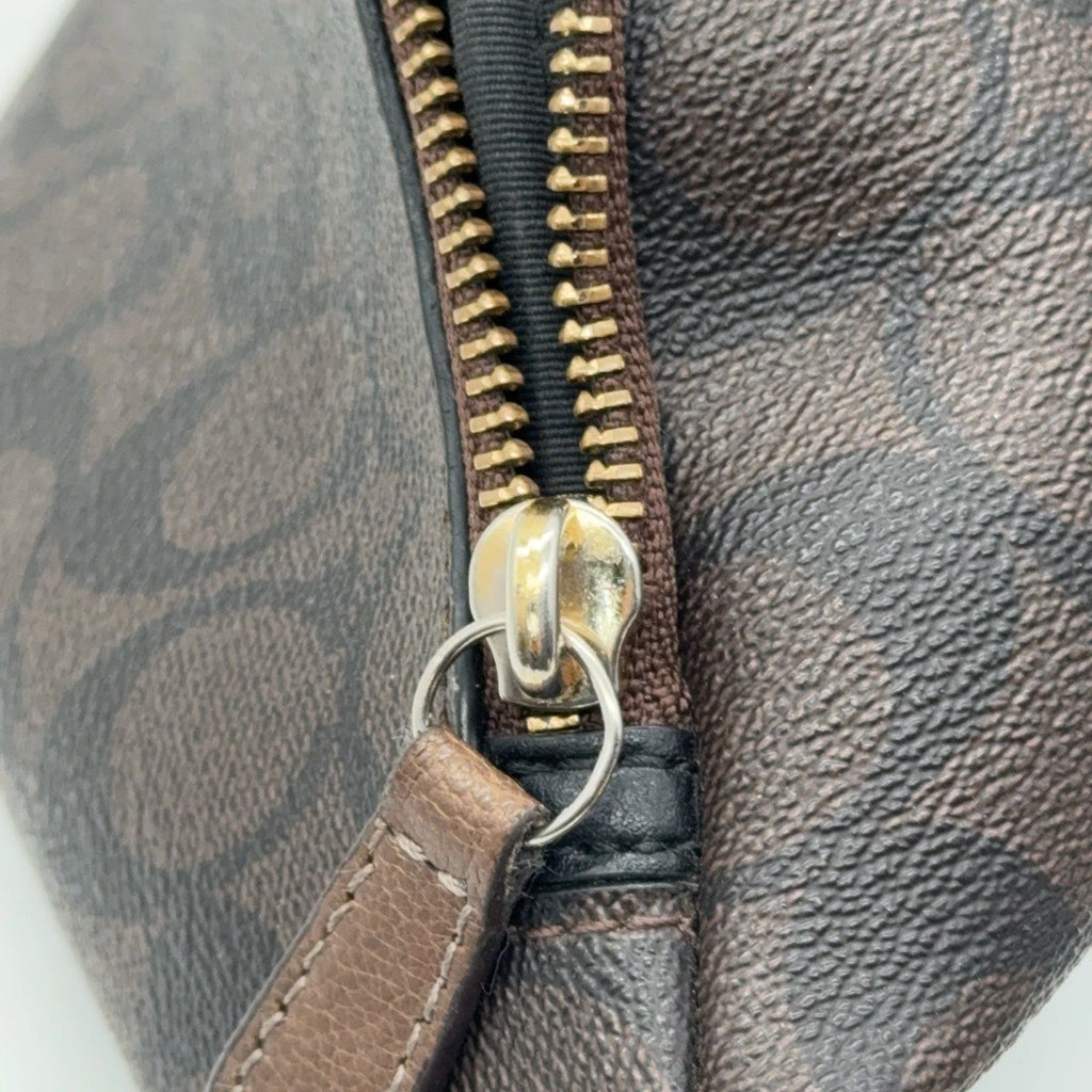 Coach Large Monogram Patchwork Leather Crossbody Fanny Chest Bag Women