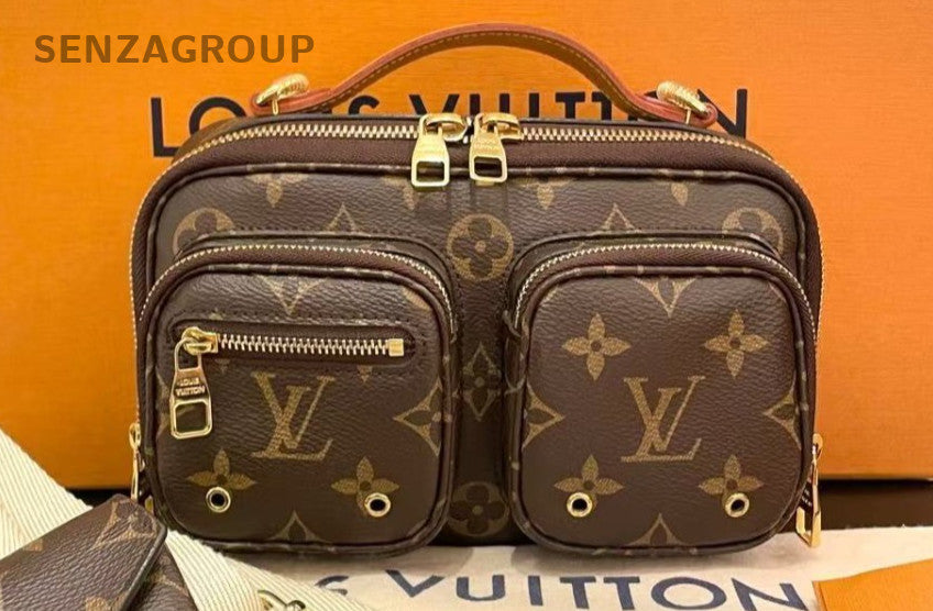 Louis Vuitton Utility Camera bag Monogram Top Handle 2way Crossbody bag