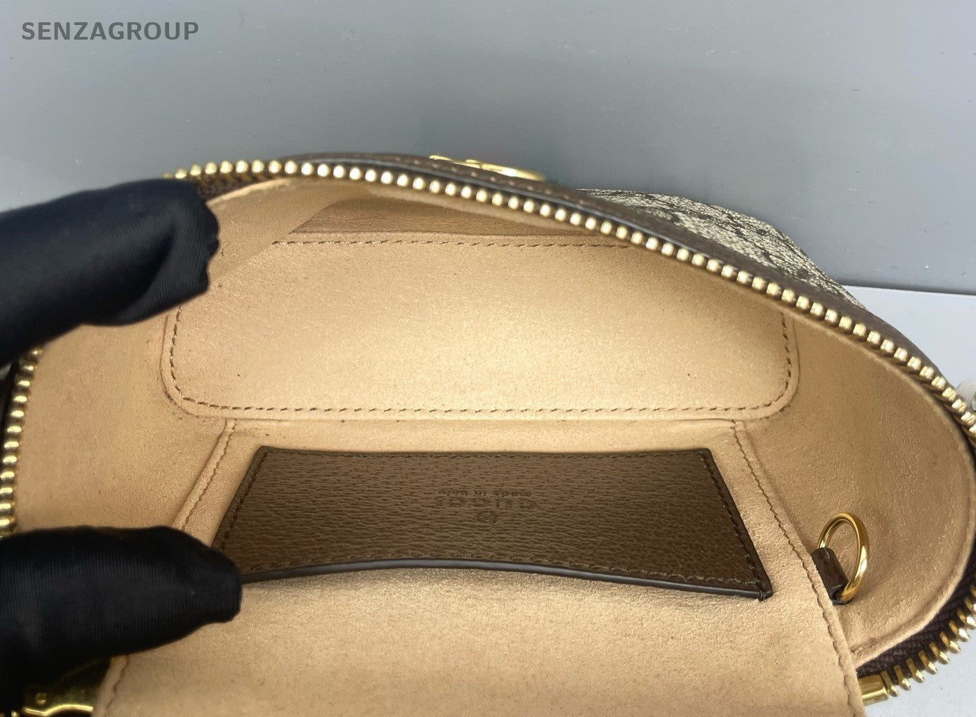 Gucci Ophidia Mini Box Crossbody Brown Gold Women Classic Fashion