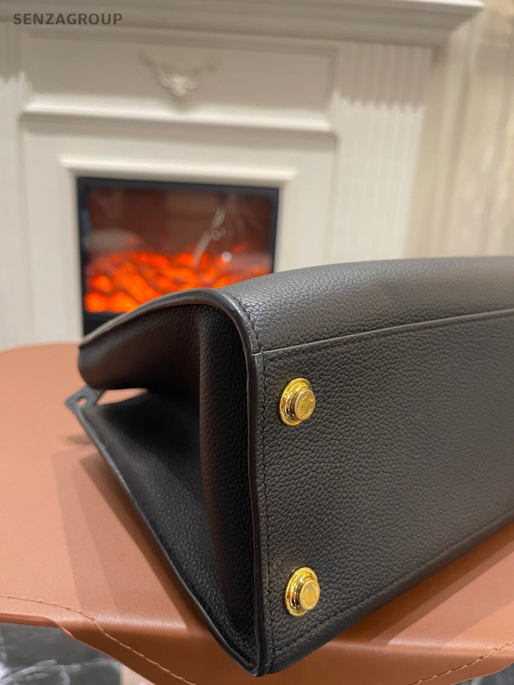 Louis Vuitton City steamer PM Black gold 2WAY Shoulder Handbag Almost brand NEW