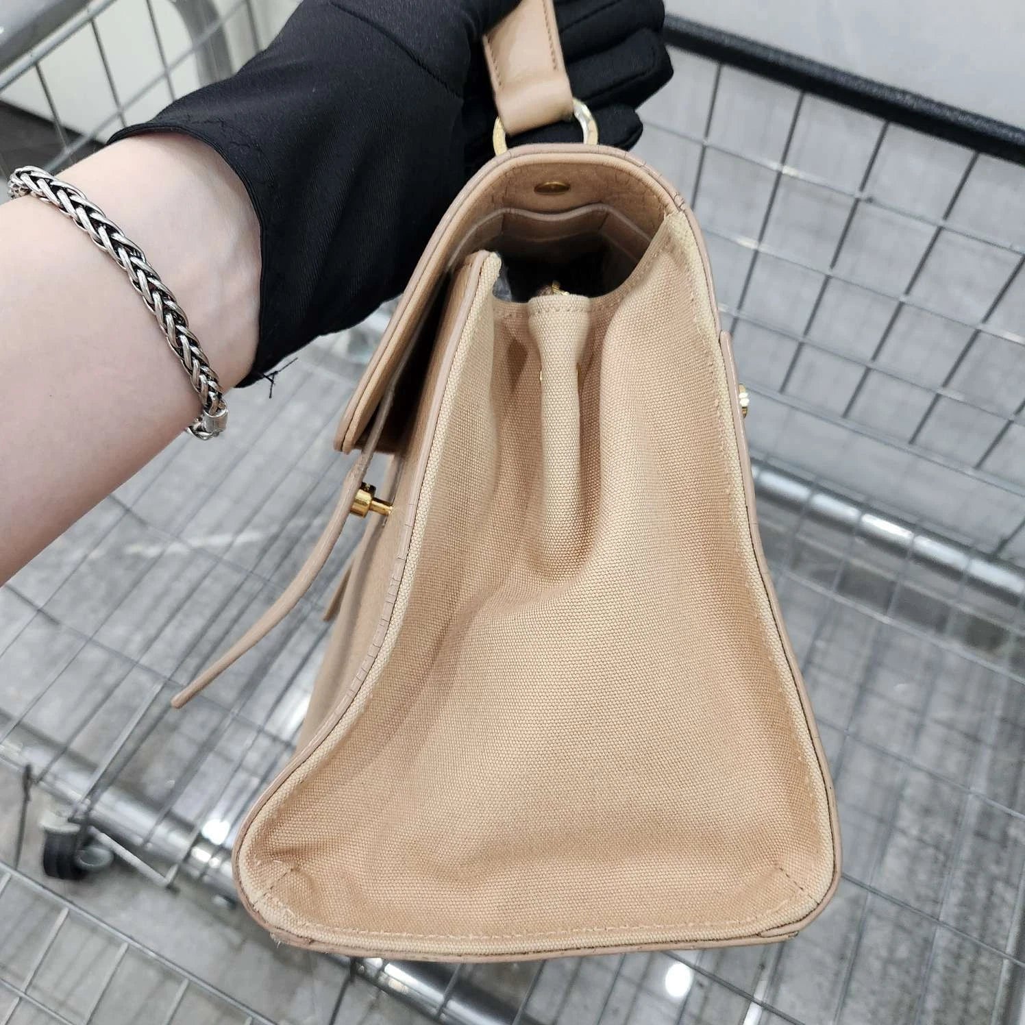 YSL Muse2 Canvas Shoulder Handbag Crossbody For Women
